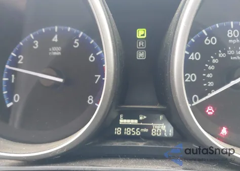 2012 Mazda Mazda3 I Touring z USA, uszkodzony, nr VIN JM1BL1V87C1577918